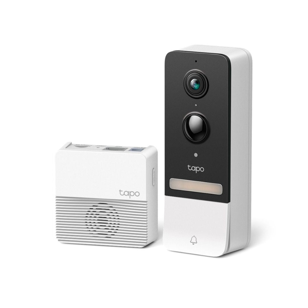 TP-Link TAPO D230S1 Kit Vídeo Porteiro Inteligente WiFi 2K 5MP a Bateria com Campainha