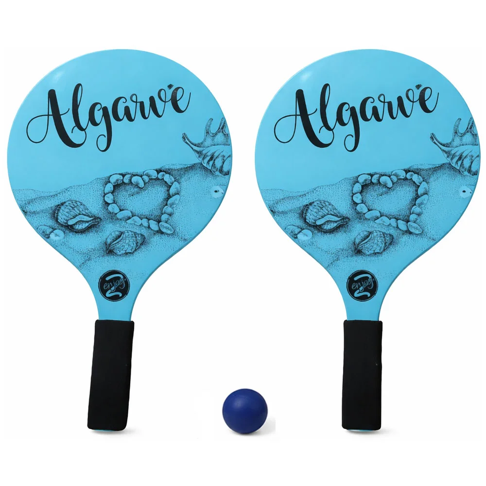 Conjunto Raquetes de Praia Conchas Algarve ArtiPraia