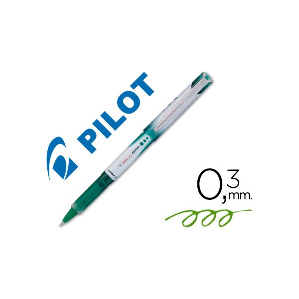 Pilot Marcador Roller V-ball Grip Verde 05 mm - OFF028452CE