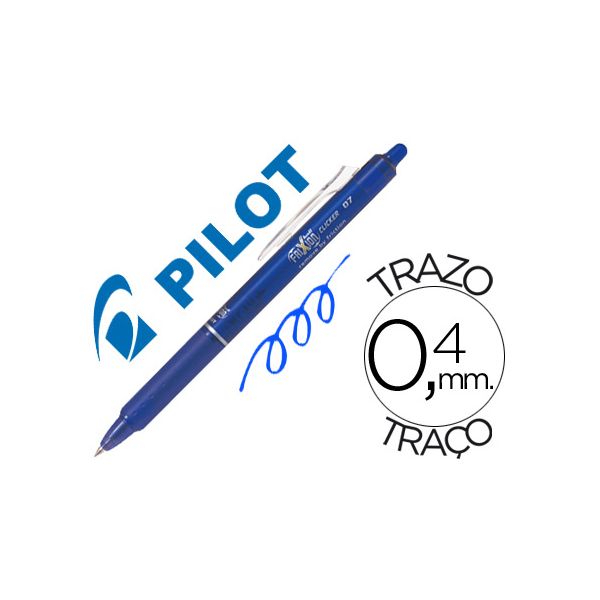 Pilot Caneta Frixion Clicker Azul 0.7mm - BL-FR7-L