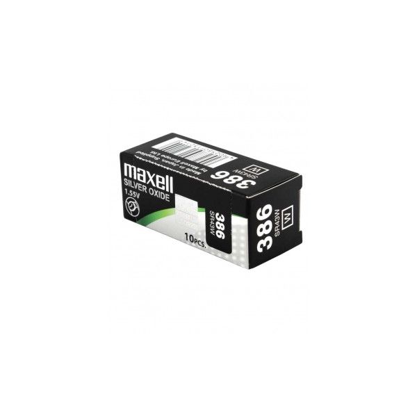 Maxell Pilha para Relógio SR43W (386) 18288700 - 10 Unidades