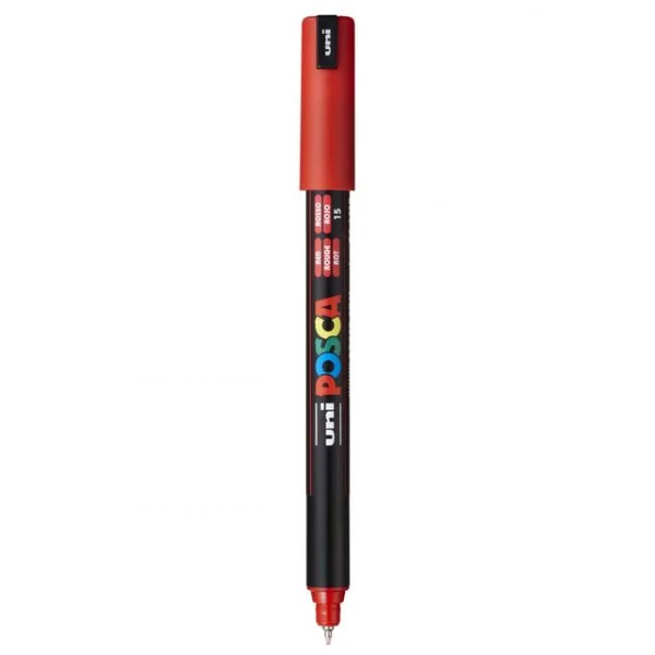 Uni Marcador Posca PC-1MR Vermelho