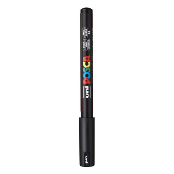 Uni Marcador Posca PC-1MR Preto