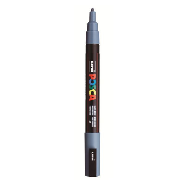 Posca Marcador Uniball PC-3M 0,9mm Cinza Slate 1 Un.