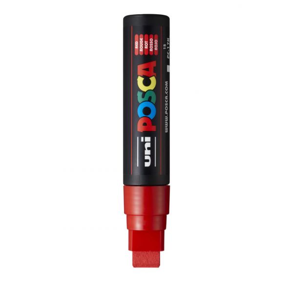 Uni Marcador Posca PC-17K Vermelho