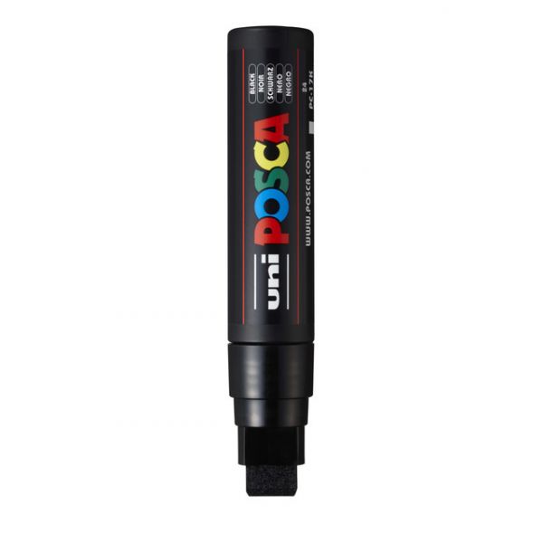 Uni Marcador Posca PC-17K Preto