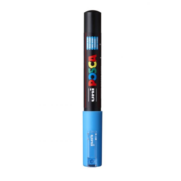 Uni Marcador Posca PC-1M Azul Claro