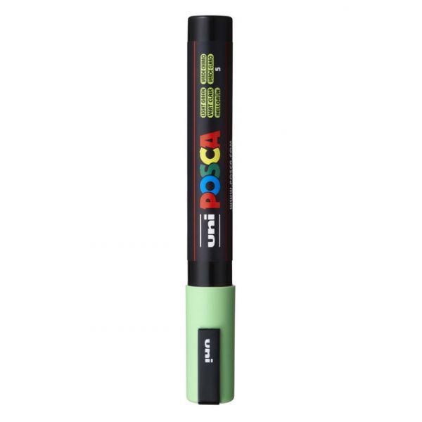 Uni Marcador Posca PC-5M 1.8mm Verde Claro