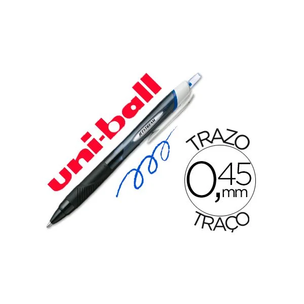 Esferográficas Uni-Ball Jetstream Sport Sxn 150s Azul - 19828000