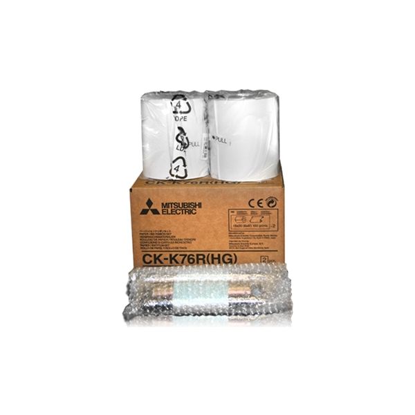 Mitsubishi Papel Ck K76R(HG) 10x15cm(2x320 Vistas)/15x20cm(2x160 Vistas)