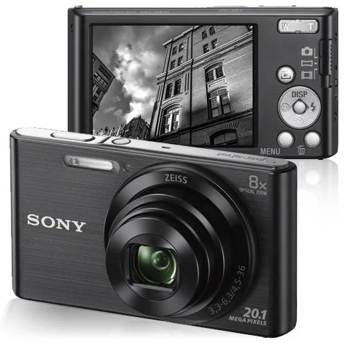 Máquina Fotográfica Compacta Sony Cyber-shot DSC-W830B - Preto
