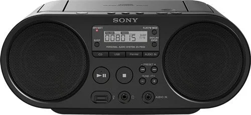 Rádio CD Sony ZSPS50 Preto