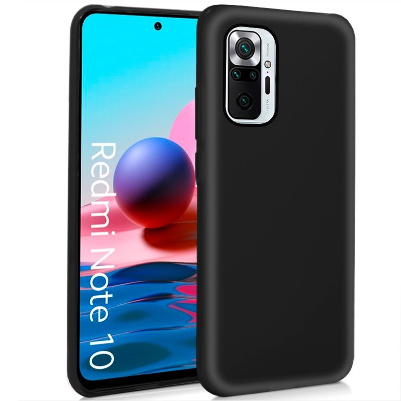 Capa Silicone Preta Xiaomi Redmi Note 10/ 10s