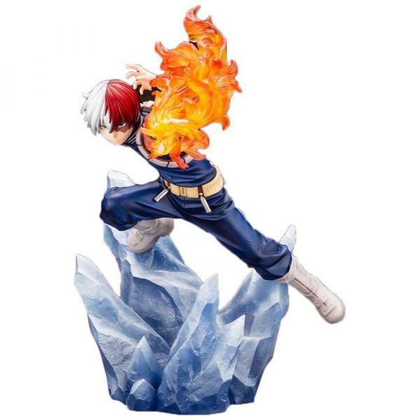 Kotobukiya My Hero Academia Artfxj Shoto Todoroki Ver 2 Bonus Edition Figure 26 Cm