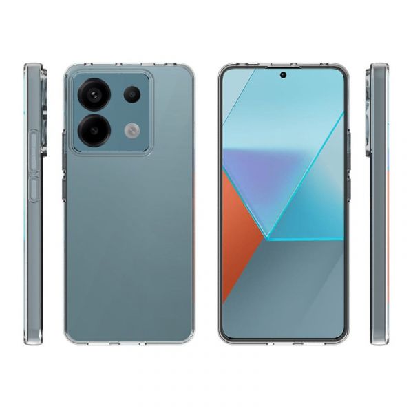 Capa para Xiaomi Redmi Note 13 4G Silicone Transparente