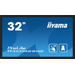 iiyama TF3239AS-B1AG ecrã de sinalização Plasma digital 80 cm (31.5") LED 500 cd/m² 2.4K Ultra HD Preto Ecrã táctil Processador built-in Android 24/7