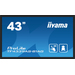 iiyama TF4339AS-B1AG ecrã de sinalização Plasma digital 108 cm (42.5") LED 500 cd/m² 4K Ultra HD Preto Ecrã táctil Processador built-in Android 24/7