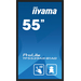 iiyama TF5539AS-B1AG ecrã de sinalização Plasma digital 138,7 cm (54.6") LED 500 cd/m² 4K Ultra HD Preto Ecrã táctil Processador built-in Android 24/7