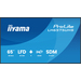 iiyama LH6575UHS-B2AG ecrã de sinalização Plasma digital 163,8 cm (64.5") LCD Wi-Fi 500 cd/m² 4K Ultra HD Preto Processador built-in Android 11 24/7