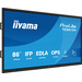 iiyama TE8615A-B2AG ecrã de sinalização Plasma interativo 2,17 m (85.6") Wi-Fi 550 cd/m² 4K Ultra HD Preto Ecrã táctil Processador built-in Android 24/7