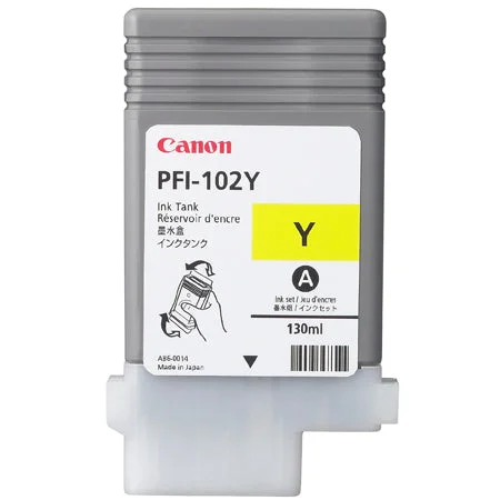 TINTEIRO CANON PFI-102Y AMARELO