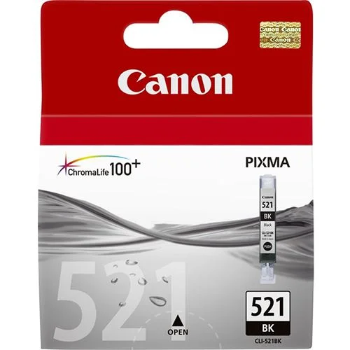 Tinteiro Canon CLI-521BK - Preto