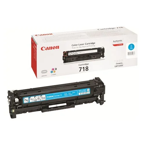 Canon 718 Azul Cartucho de Toner Original – 2661B002