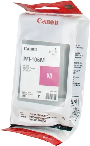 TINTEIRO CANON PFI-106M MAGENTA