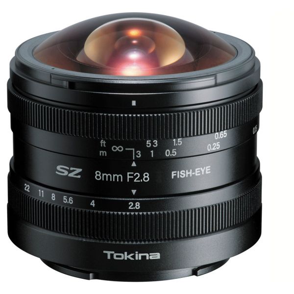 Objetiva Tokina Sz 8mm f/2.8 Fisheye Montagem Canon Ef-m