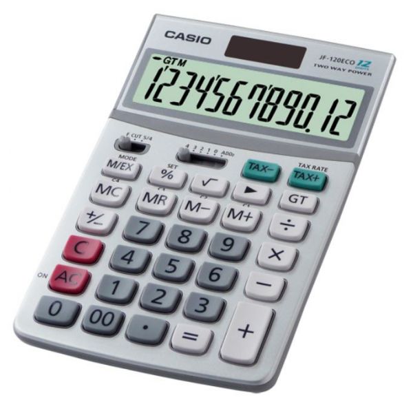 Calculadora Casio de Secretária JF120ECOWEH