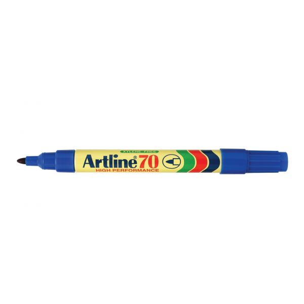 Artline Marcador Grosso 70 Azul 12 Un.