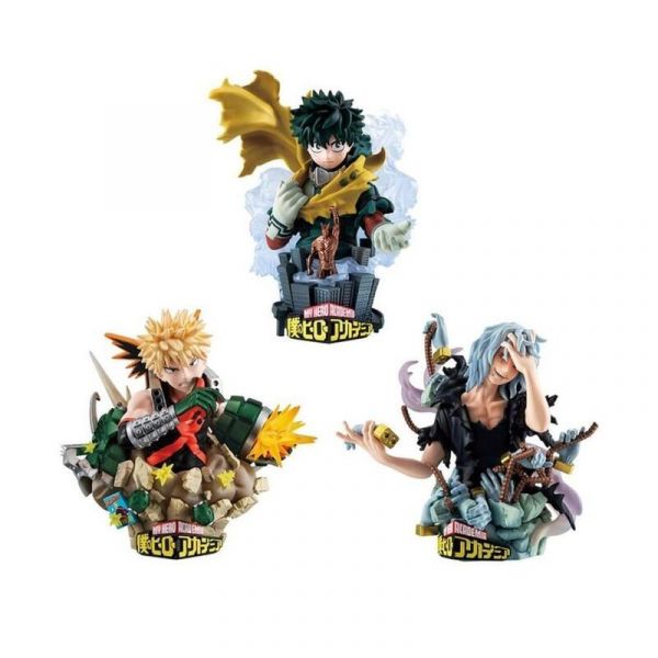 Megahouse Pack Of Type-decision Figures 9 Cm My Hero Academia
