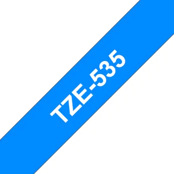 Fita Laminada 12mmx8mts Azul/Branco