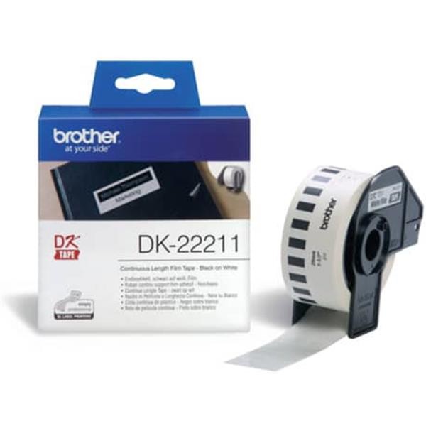 Brother DK-22211 etiquetadora Preto sobre branco