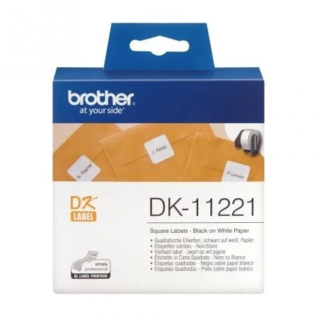 Brother DK-11221 etiquetadora Preto sobre branco
