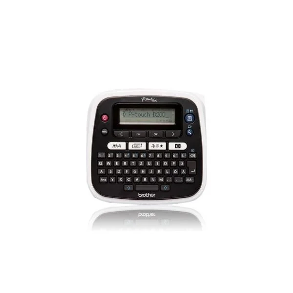 Brother P-touch D200bw Label Printer Branco,Preto One Size / EU Plug