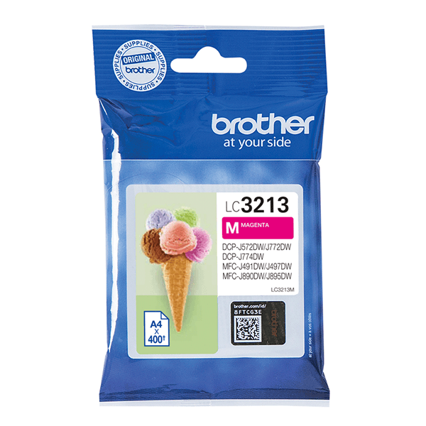 Tinteiro Brother Magenta - LC3213MXL