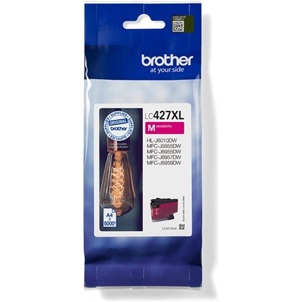 Brother LC-427XLM tinteiro 1 unidade(s) Original Rendimento alto (XL) Magenta