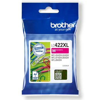 Tinteiro Brother LC422XLM Magenta 1500 Pág.