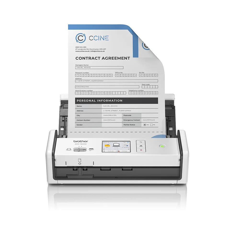 Scanner Portátil Brother ADS-1800W 30PPM WiFi