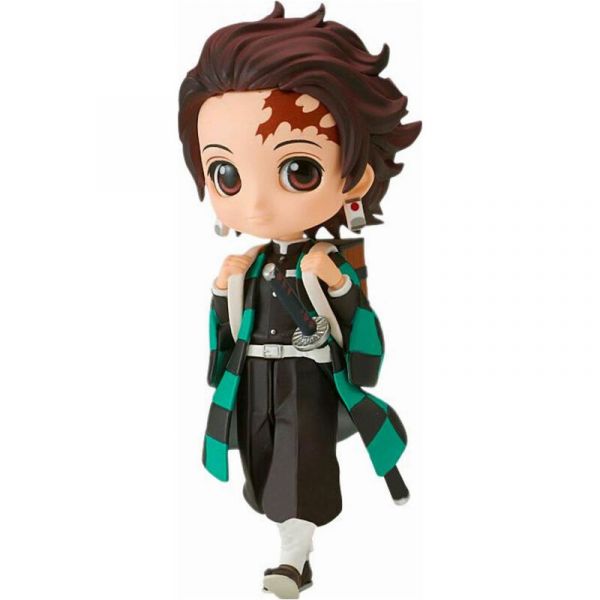 Banpresto Figura Tanjiro Kamado Demon Slayer Kimetsu No Yaiba Q Posket Petit 7cm
