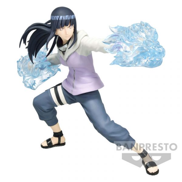 Banpresto Figura Hyuga Hinata Vibração Estrelas Naruto Shippuden 16cm