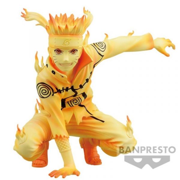 Banpresto Figura Naruto Uzumaki Painel Espetáculo Naruto Shippuden 9cm