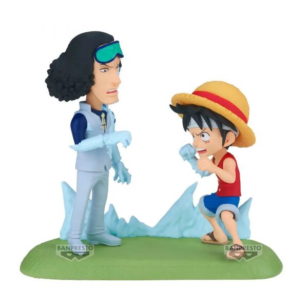 Banpresto - One Piece - Monkey D. Luffy vs Kuzan World Collectable Figure Log Stories 9 cm