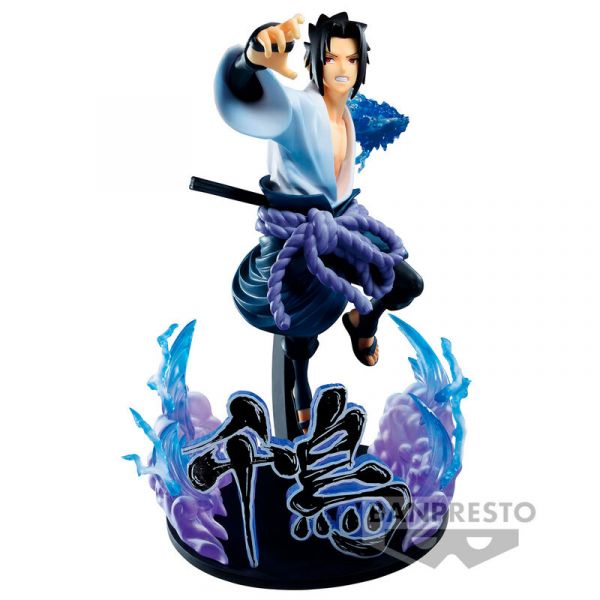 Banpresto Figura Sasuke Uchiha Vibração Especial Estrelas Naruto Shippuden 20cm