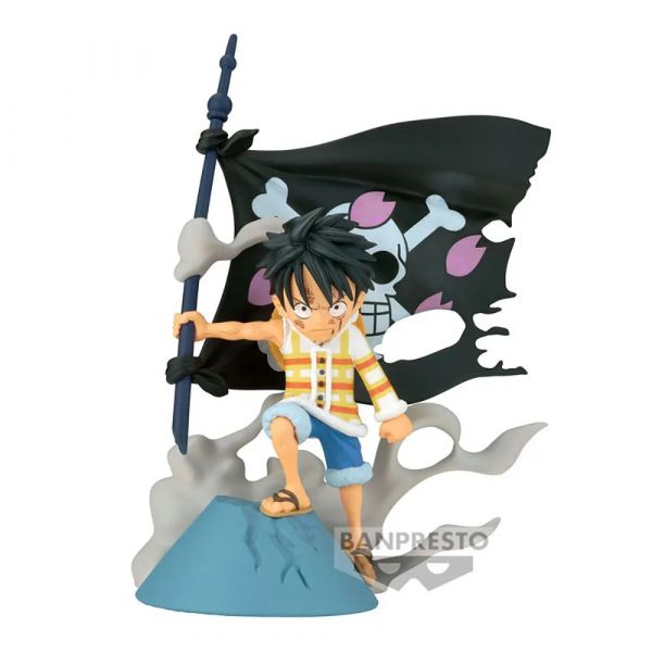 Banpresto One Piece - Monkey D. Luffy 8cm