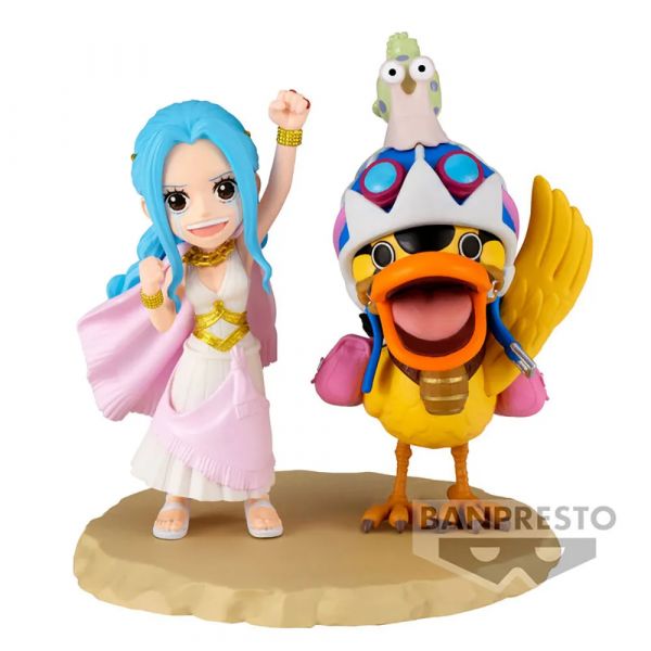 Banpresto WCF Log Stories - One Piece - Nefertari Vivi & Karoo 7 cm