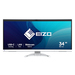 EIZO FlexScan EV3450XC-WT LED display 86,6 cm (34.1") 3440 x 1440 pixels UltraWide Quad HD Branco