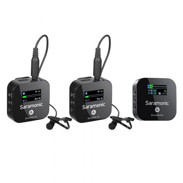 Saramonic Microfones Lapela Wireless Blink 900