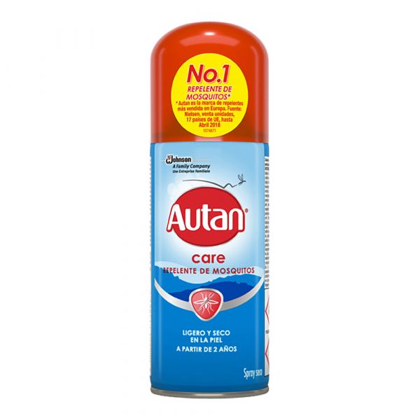 Autan Autan Family Care Aerosol d Repelente de Mosquitos e Insectos, 100 ml